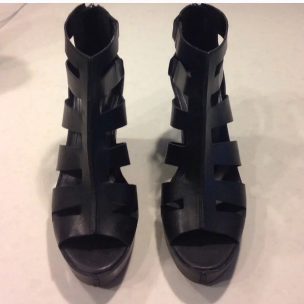 Black Bcbgeneration wedges size 7